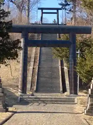 留辺蘂神社の鳥居