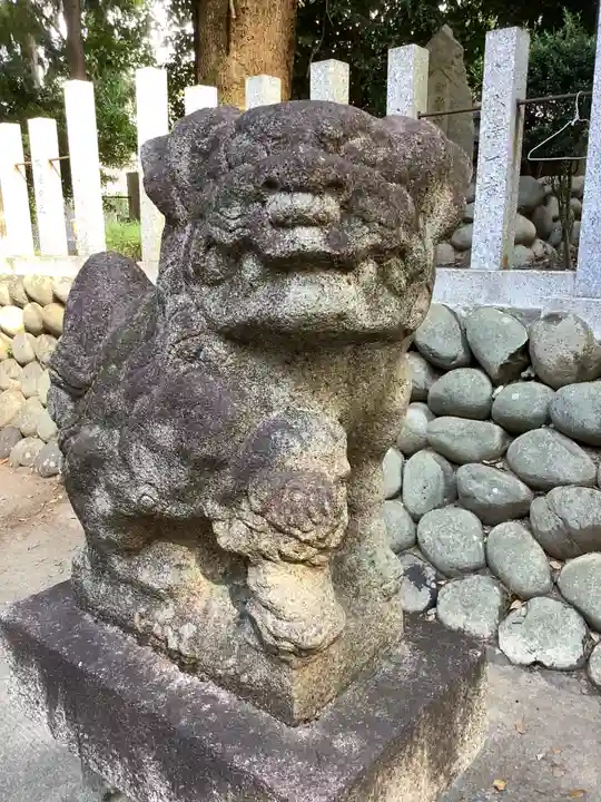 大山神明社の狛犬
