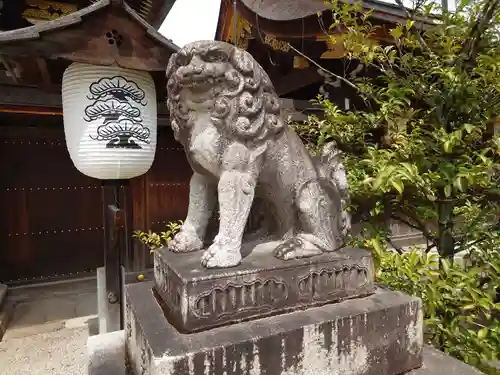 北野天満宮の狛犬