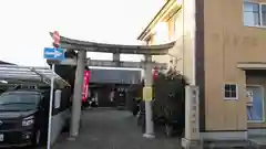 鎌達稲荷神社の鳥居