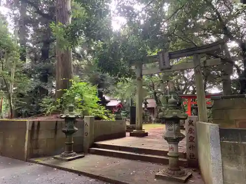 皇産霊神社の鳥居