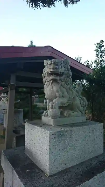 妙見神社の狛犬