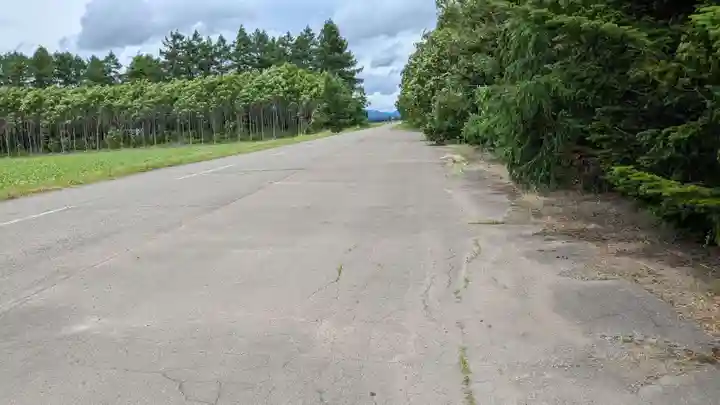 第八部落稲荷神社の景色