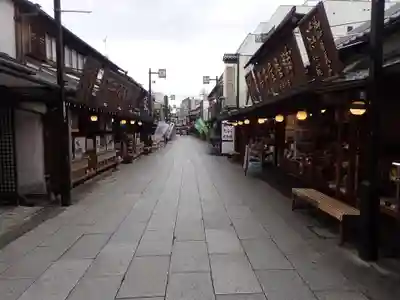 題経寺(柴又帝釈天)の周辺