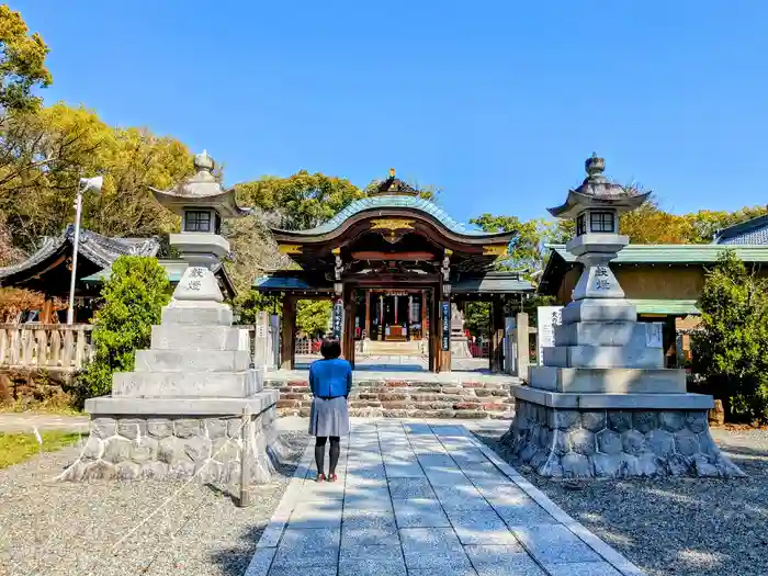 城山八幡宮の本殿