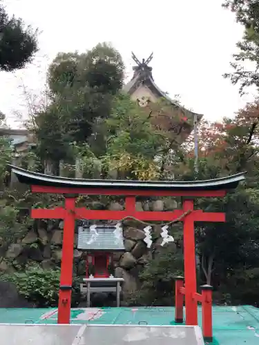 難波大社　生國魂神社の鳥居