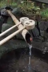 大神山神社奥宮の手水