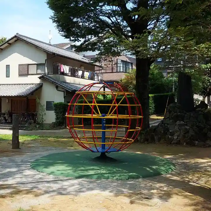 西向天神社の周辺