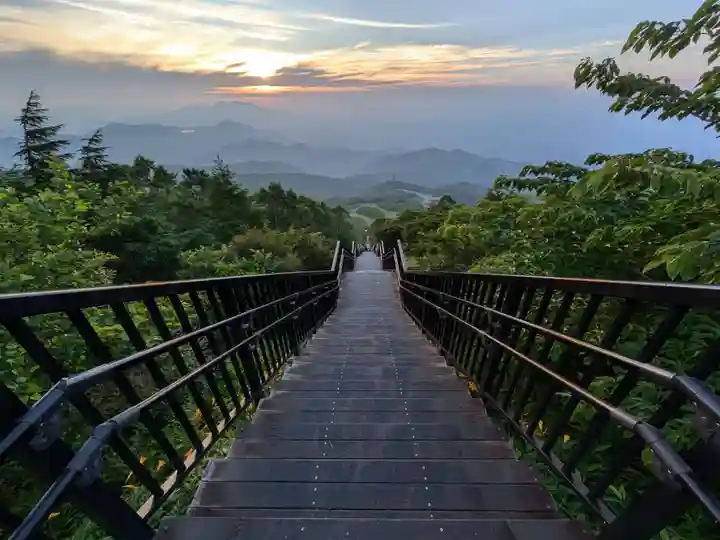 赤薙山神社の景色