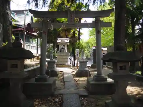 浅間神社の鳥居