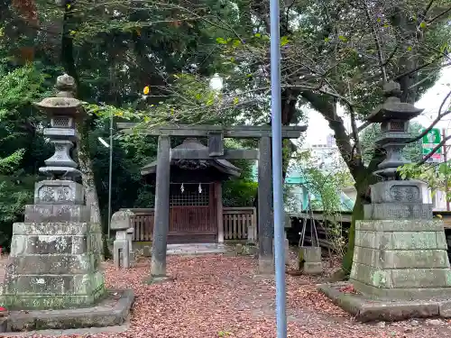 桐生天満宮の鳥居