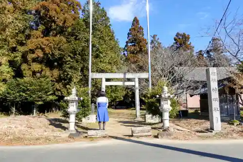 神明社 (宮北)の鳥居