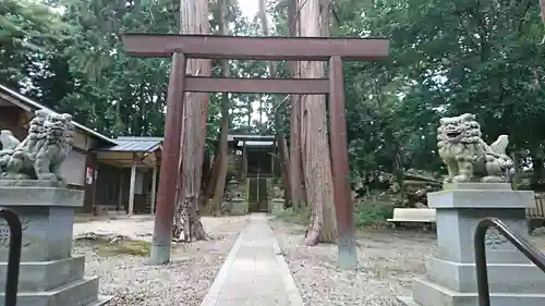 須加神社の鳥居