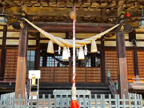 甲斐総社八幡神社の本殿・本堂