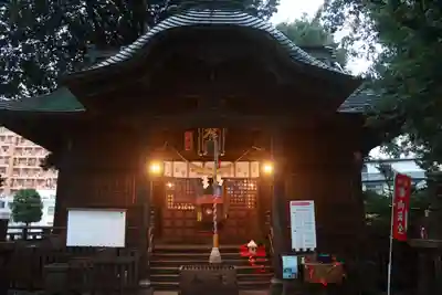阿邪訶根神社の本殿・本堂