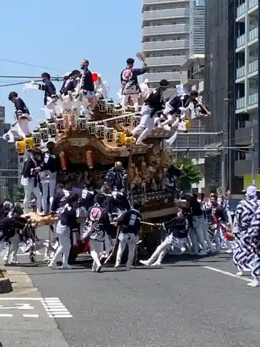 本住吉神社のお祭り