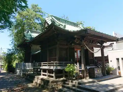 篠原八幡神社の本殿・本堂