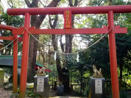 母智丘神社の鳥居