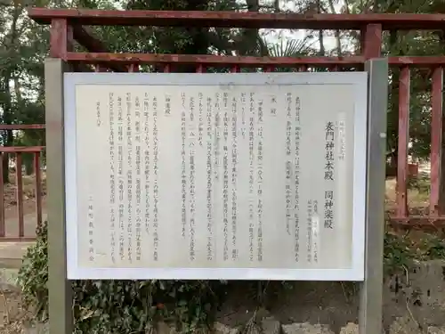 表門神社の歴史