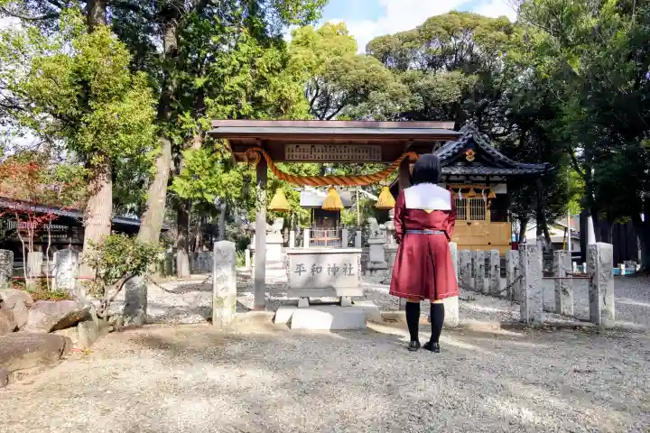 八劔神社(西端八劔神社)の本殿・本堂