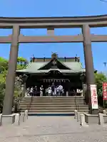 板倉雷電神社の鳥居