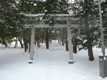 湯殿神社の鳥居