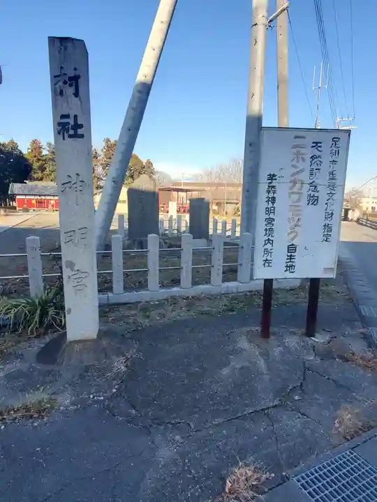 神明宮 (芋森神社)(栃木県)