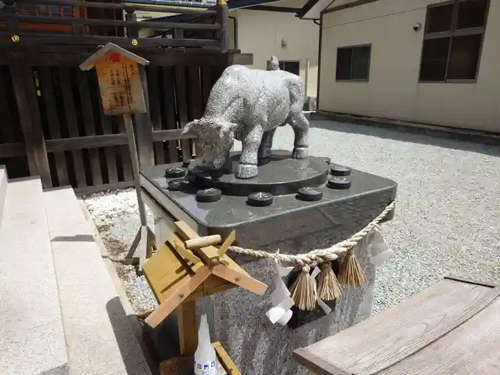 榴岡天満宮の狛犬