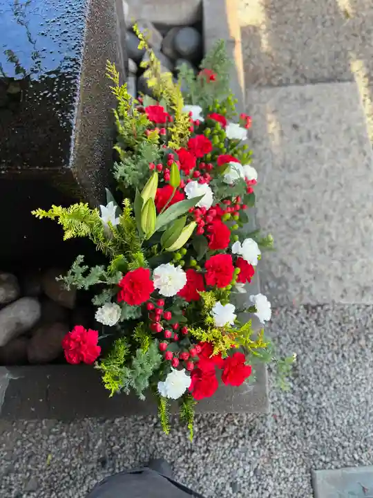 上尾御嶽神社の手水舎