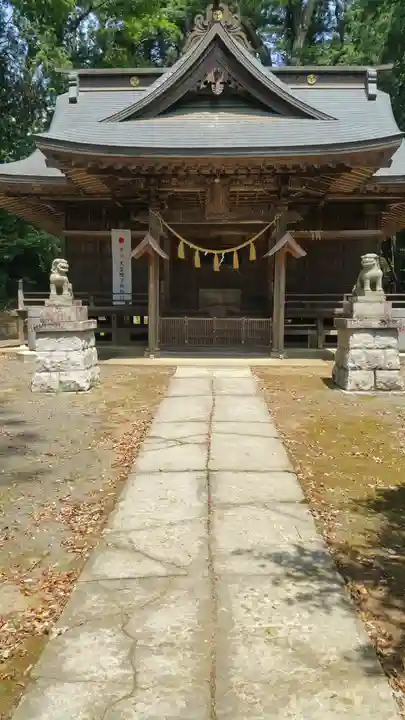 有賀神社の本殿・本堂