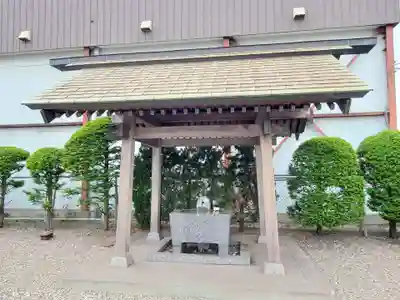 亀田龍神社の手水舎