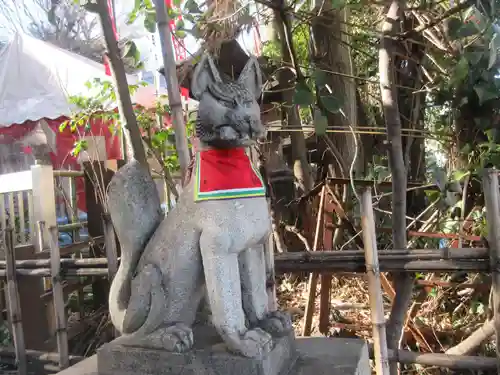 王子稲荷神社の狛犬