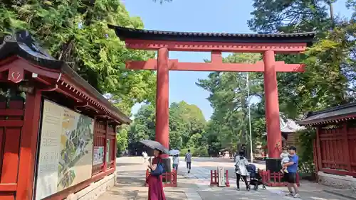 武蔵一宮氷川神社の鳥居