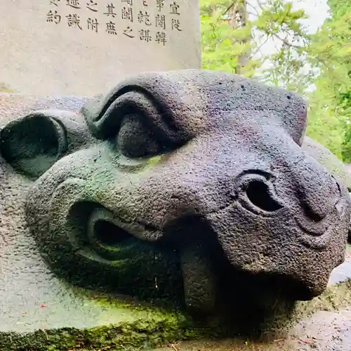 土津神社｜こどもと出世の神さまの狛犬