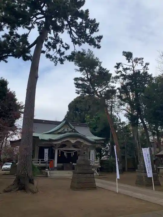 天沼八幡神社の本殿・本堂