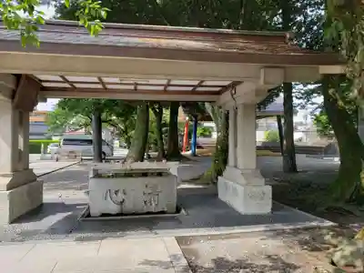 富山縣護國神社の手水舎