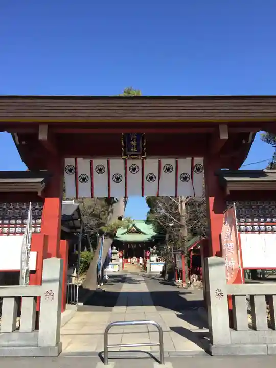 五方山熊野神社の山門・神門