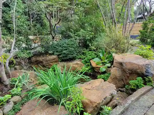 貫井神社の庭園