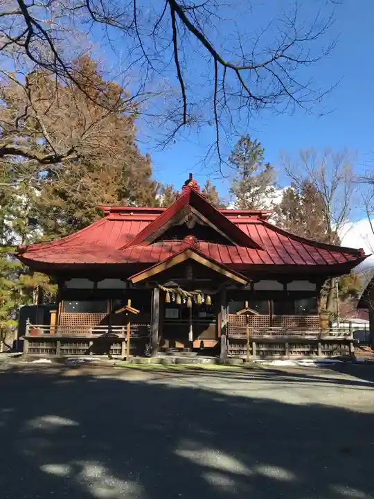 筒口神社の本殿・本堂