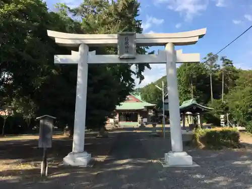 楊原神社の鳥居