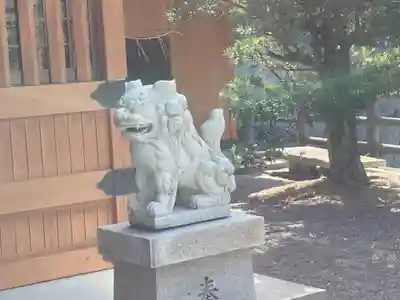 外泊天満神社の狛犬