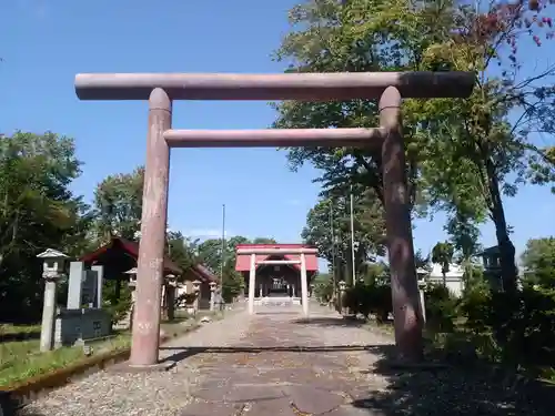 沼田神社の鳥居