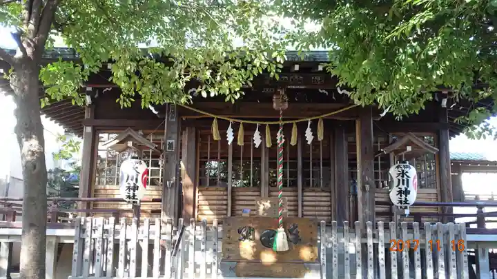 本郷氷川神社の本殿・本堂
