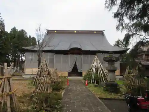 長恩寺の本殿