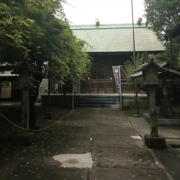 國領神社の本殿・本堂