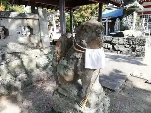 住吉神社の狛犬