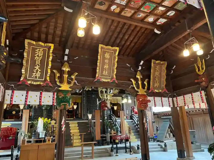 櫛田神社の本殿・本堂