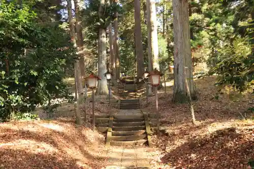 白河神社の景色