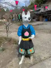 桃太郎神社の狛犬