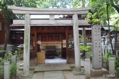 若宮八幡社の末社・摂社